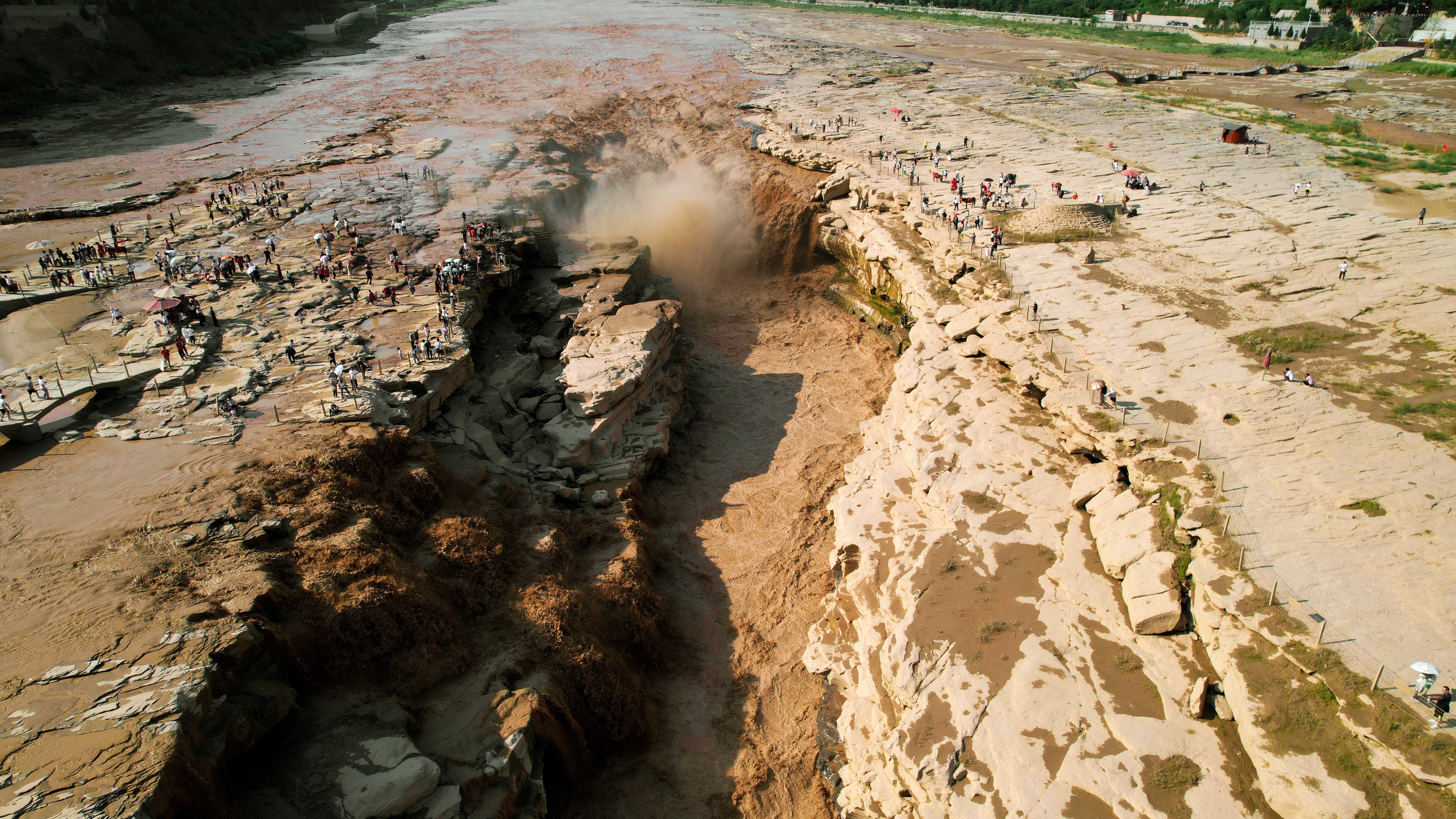 黃河壺口瀑布。張輝 攝