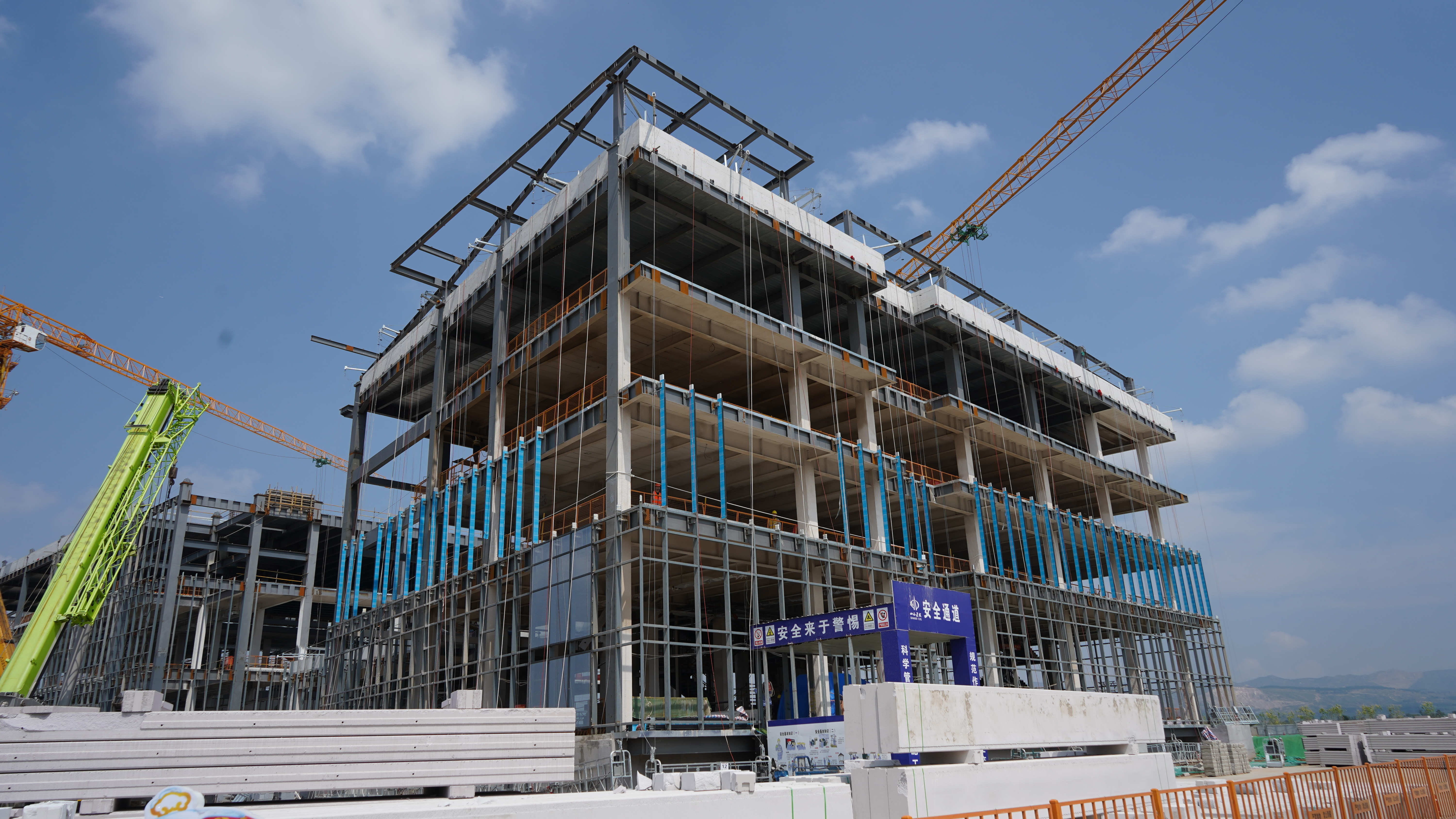 太忻雙碳科技產業園建設現場