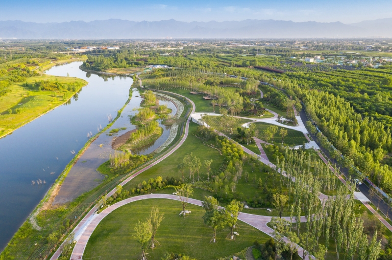 介休市汾河廊帶生態治理