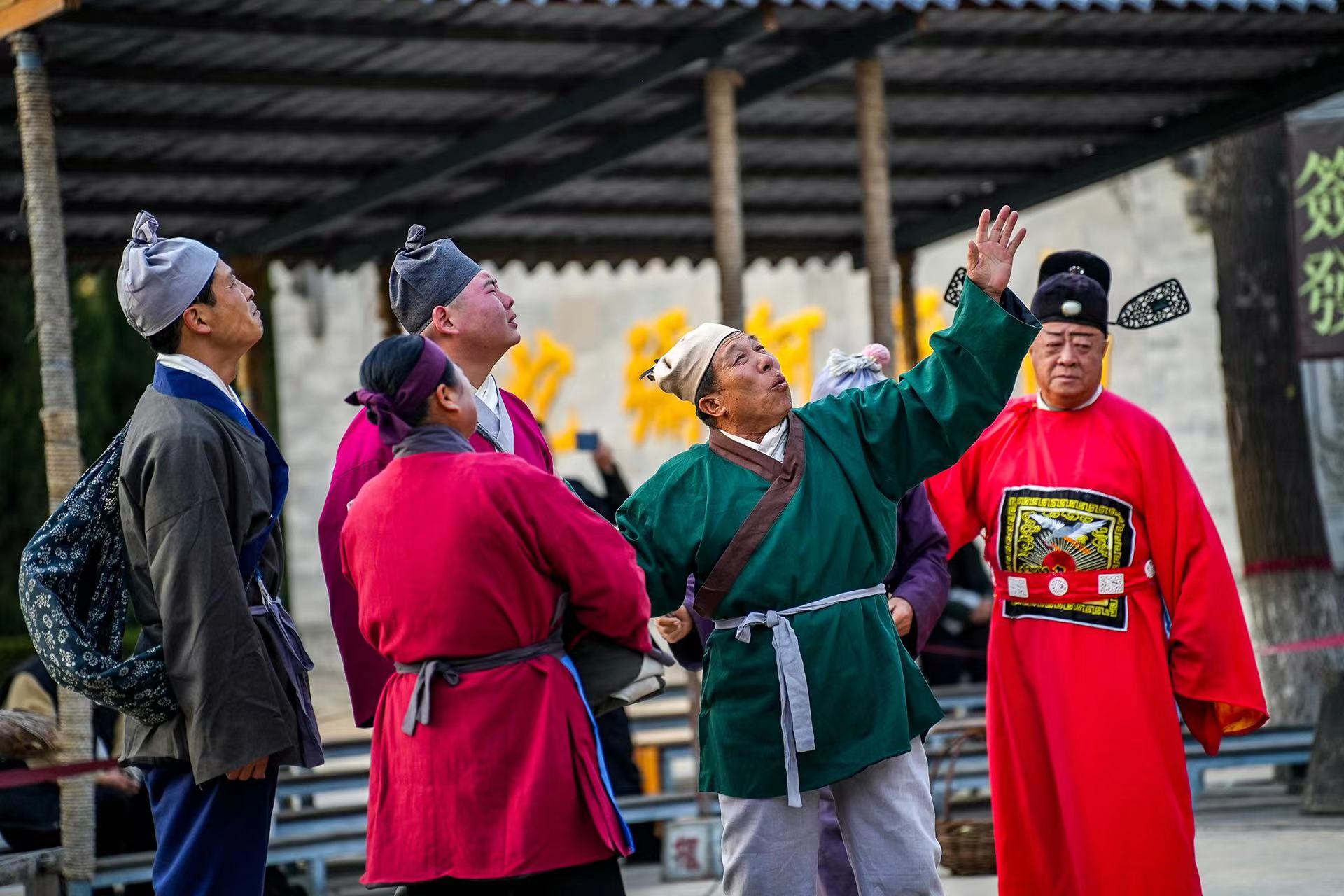 實景演出《大槐樹移民》在這里可穿越時光，追憶往事，品味鄉愁。