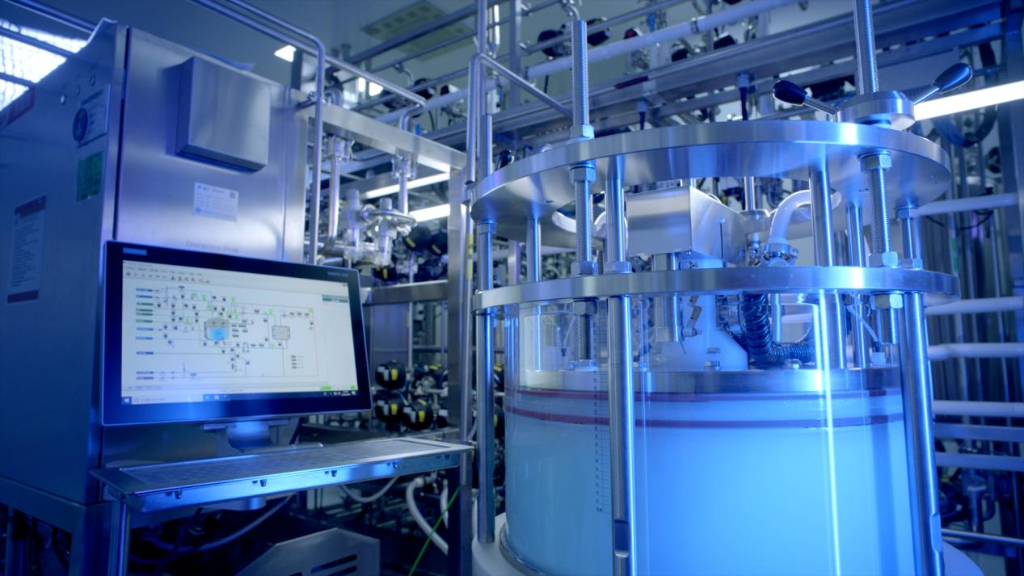 山西錦波生物生產車間。圖源新華網