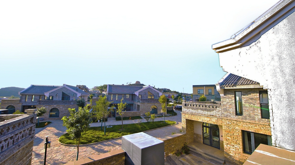 圖為偏關縣乾坤灣民宿。