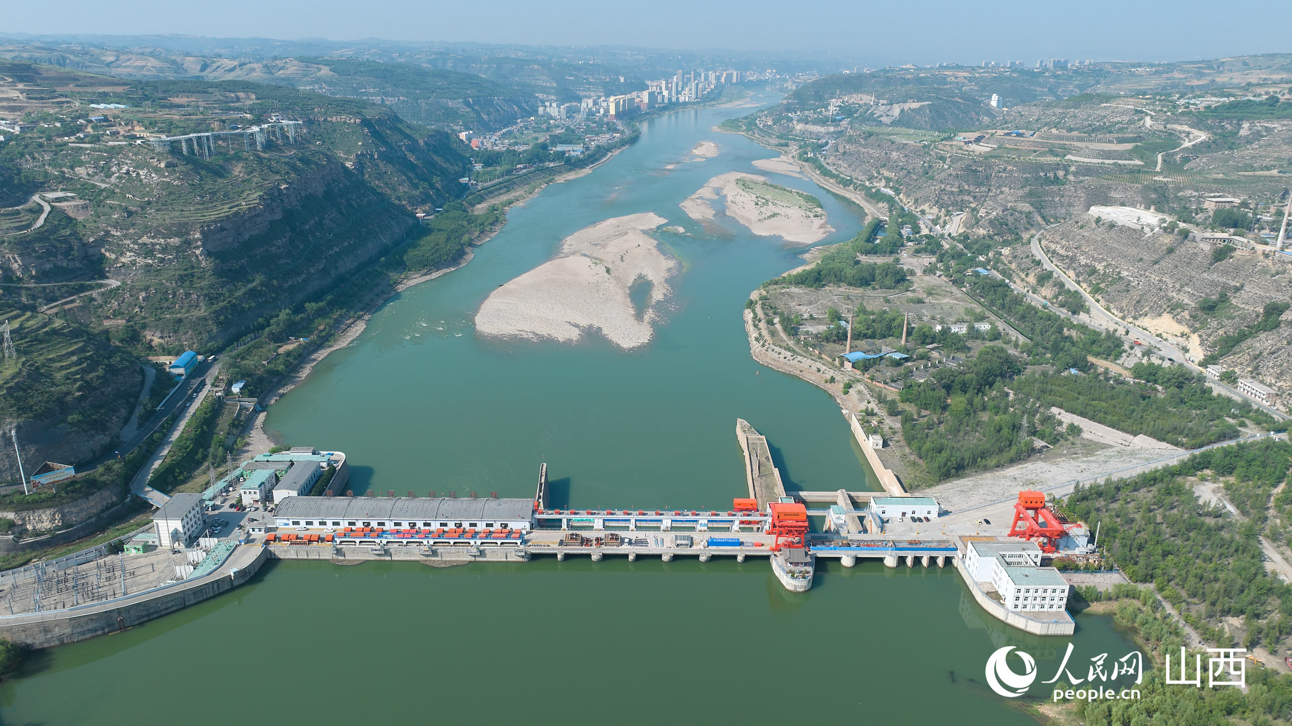 黃河流域保德段。