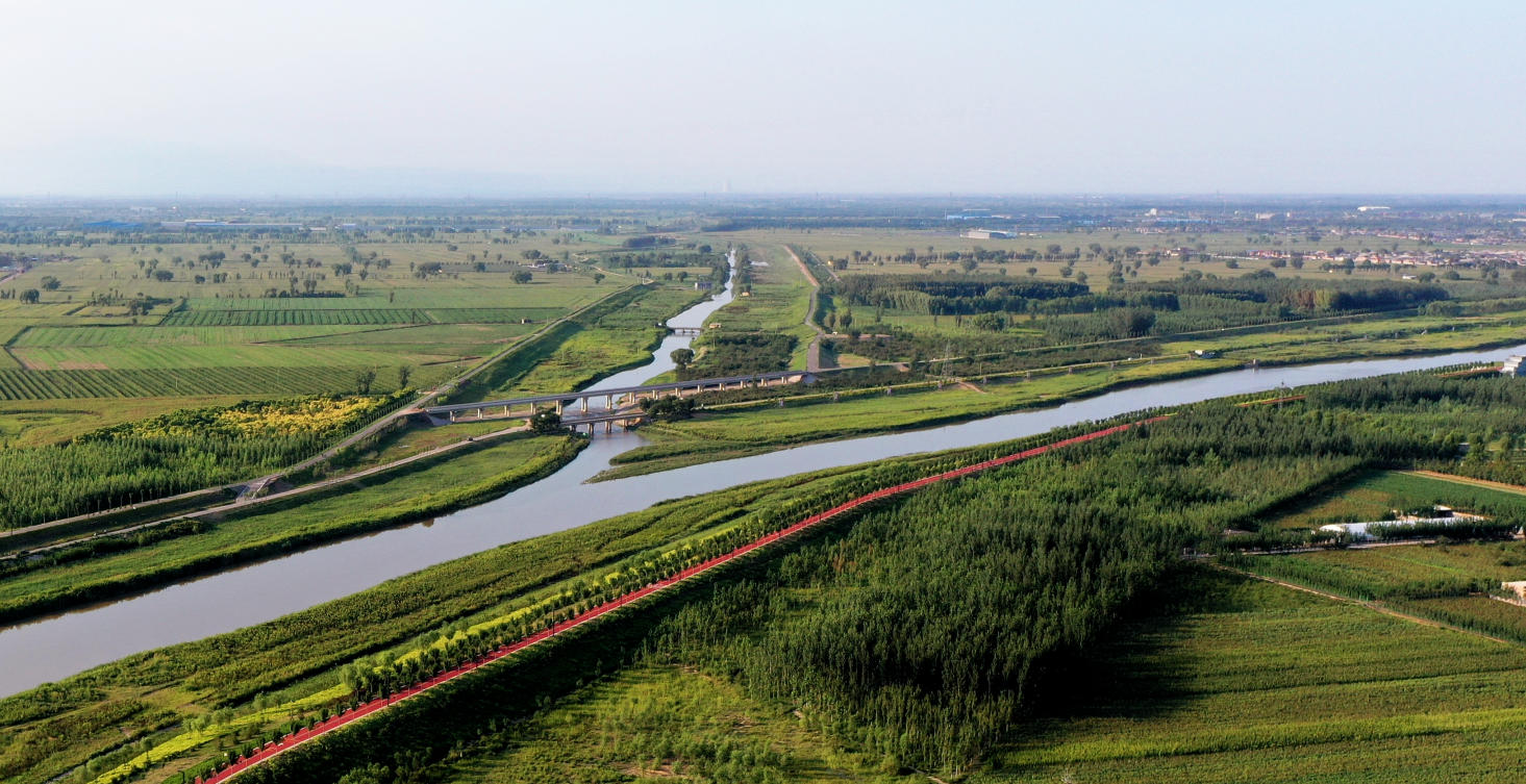 汾河百公里介休段。安實堅攝