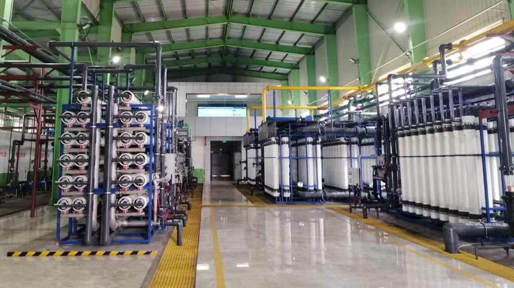 安泰集團綜合污水處理廠。受訪者供圖