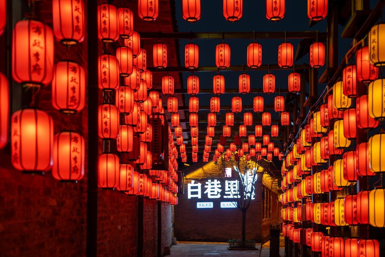 晉城市陽城縣，歷史上的“白巷里”水鎮重現生機。趙瑞攝